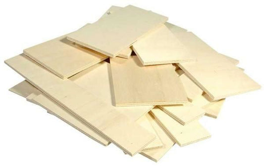 5 Contreplaqué peuplier, Ep.5 mm L.50 x l.30 cm